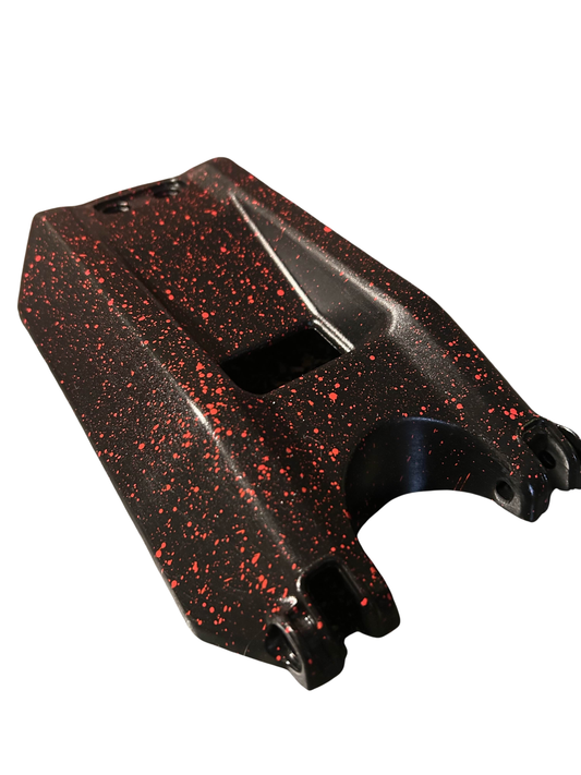 Surron battery cover (red splatter)