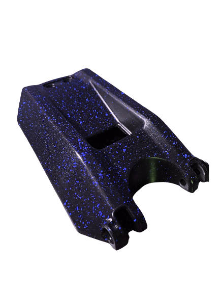 Surron battery cover (blue splatter)
